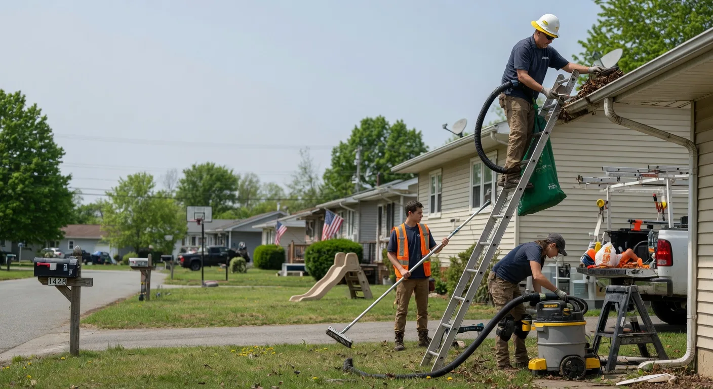 Gutter Installation in Benld, IL near me